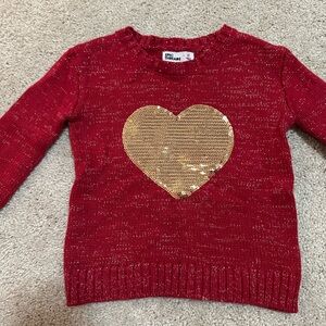 Red Heart Sweater for Kids